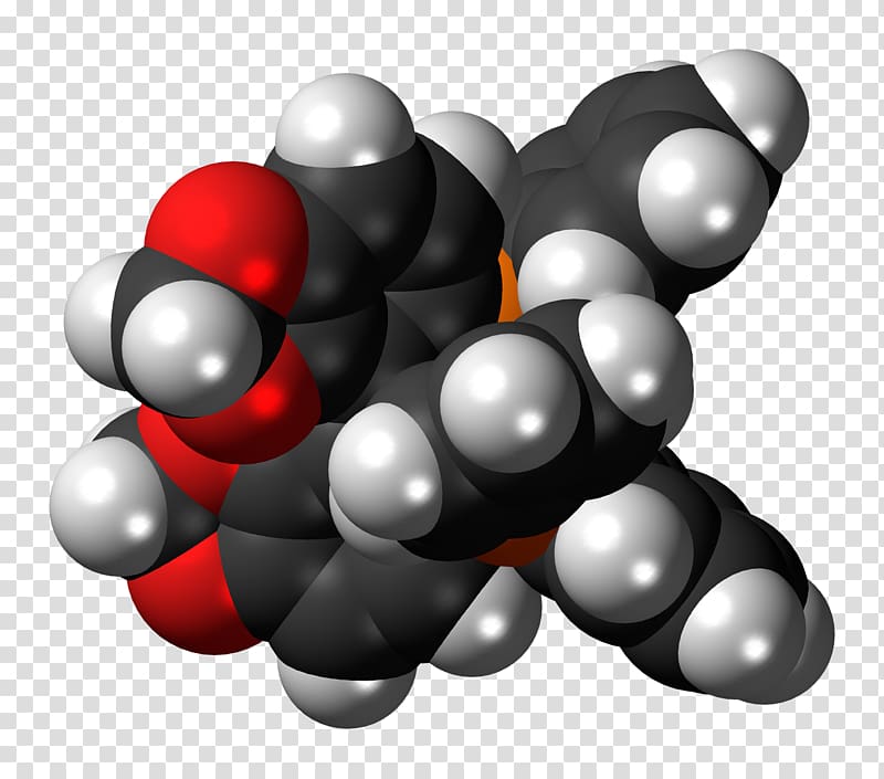 SEGPHOS Space-filling model Enantioselective synthesis Molecule Skeletal formula, W transparent background PNG clipart