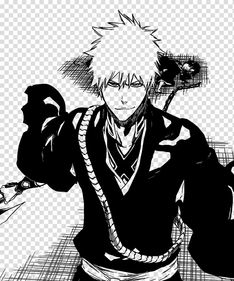 Ichigo Kurosaki Karakura Town Mayuri Kurotsuchi Bleach Manga, ichigo kurosaki transparent background PNG clipart