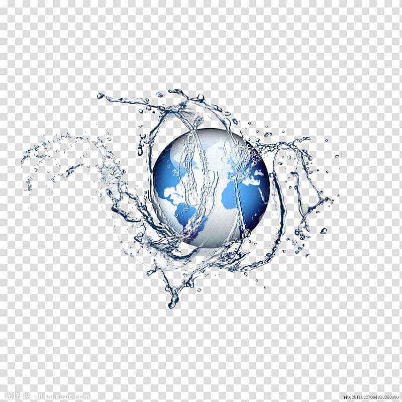 Drinking water, Creative Water transparent background PNG clipart