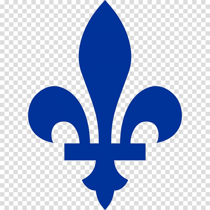 Flag of Quebec Fleur-de-lis , qu transparent background PNG clipart