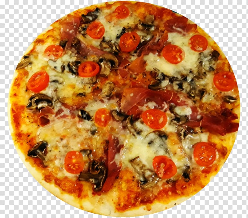 Sicilian pizza Buffalo wing Hamburger California-style pizza, Menus Pizza transparent background PNG clipart