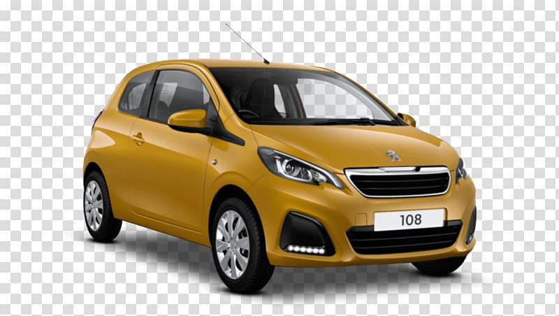 Peugeot 108 COLLECTION City car Peugeot 108 GT Line, peugeot transparent background PNG clipart