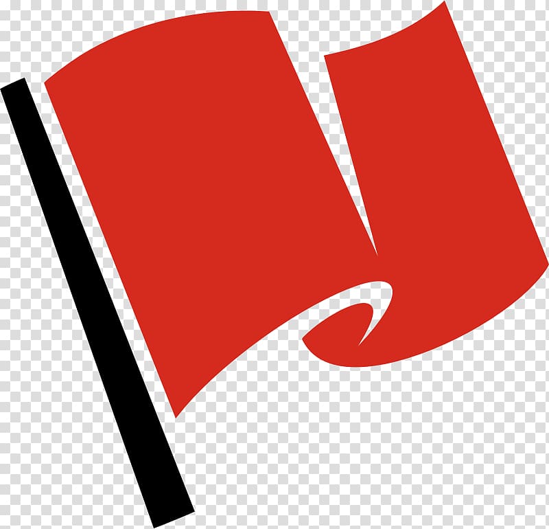 Red flag , red flag transparent background PNG clipart