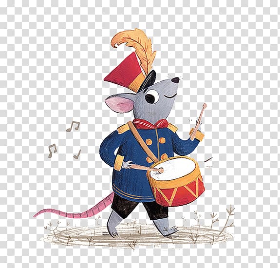 Cartoon Illustrator Illustration, Mouse soldiers transparent background PNG clipart