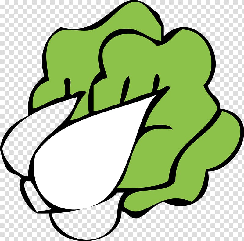 Cartoon Bok choy Napa cabbage , cartoon Cute cabbage cabbage transparent background PNG clipart