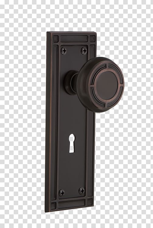 Door handle Keyhole Brass, door transparent background PNG clipart