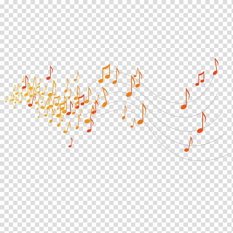 multicolored musical note illustration, Musical note Sound, musical note transparent background PNG clipart