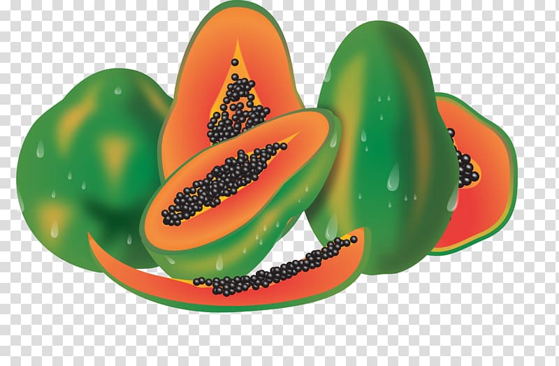 Watermelon Papaya Euclidean Auglis, Papaya transparent background PNG clipart