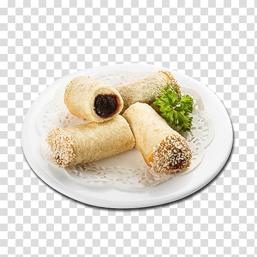 Cannoli Taquito Xiaolongbao Wonton Dish, Red Beans transparent background PNG clipart