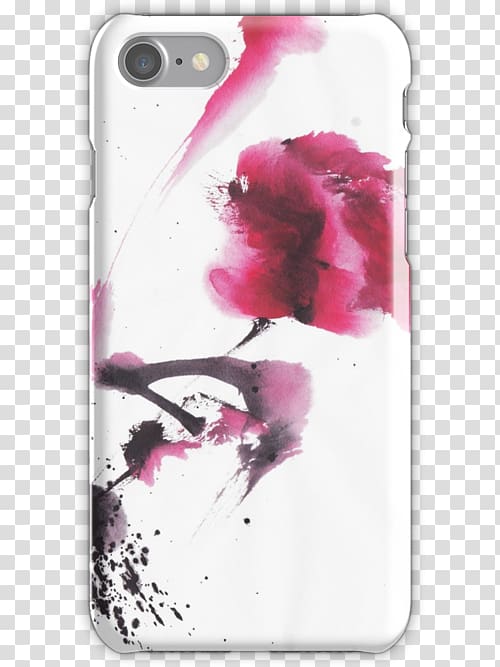 Snap case iPhone X iPhone 7 Painting, Ink chinese transparent background PNG clipart