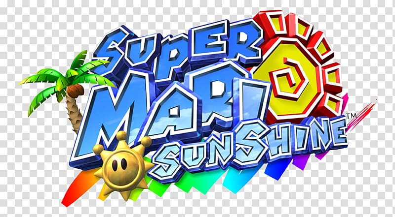 Super Mario Sunshine Game Music Logo Soundtrack, game ui interface transparent background PNG clipart