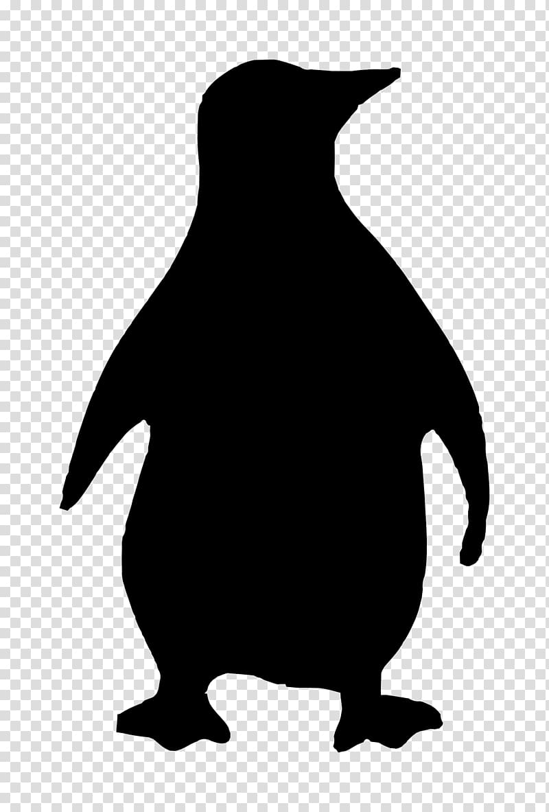 Penguin Silhouette Bird , penguins transparent background PNG clipart