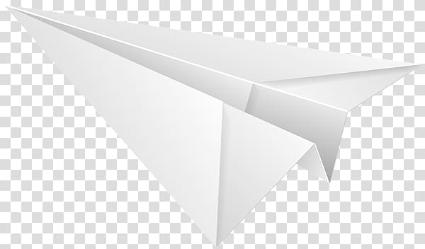 Paper plane transparent background PNG clipart