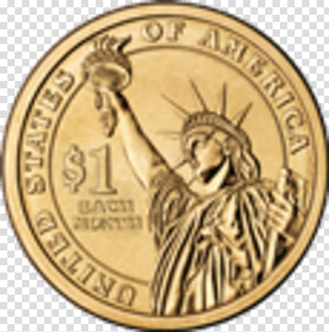 United States Dollar Dollar coin Presidential $1 Coin Program, united states transparent background PNG clipart