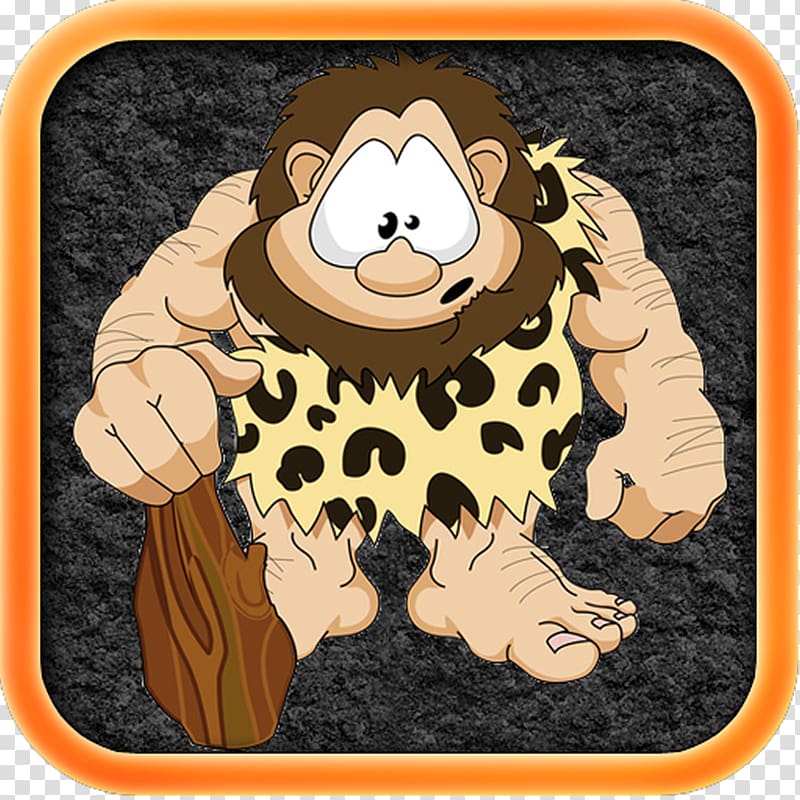 Caveman Cartoon, paleo diet transparent background PNG clipart