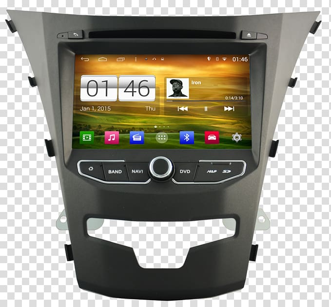 BMW 1 Series GPS Navigation Systems Car SsangYong Korando, car transparent background PNG clipart