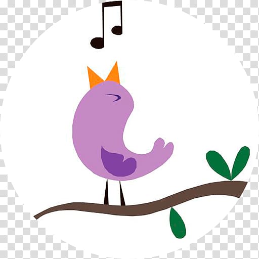 Bird Singing Music, Bird transparent background PNG clipart