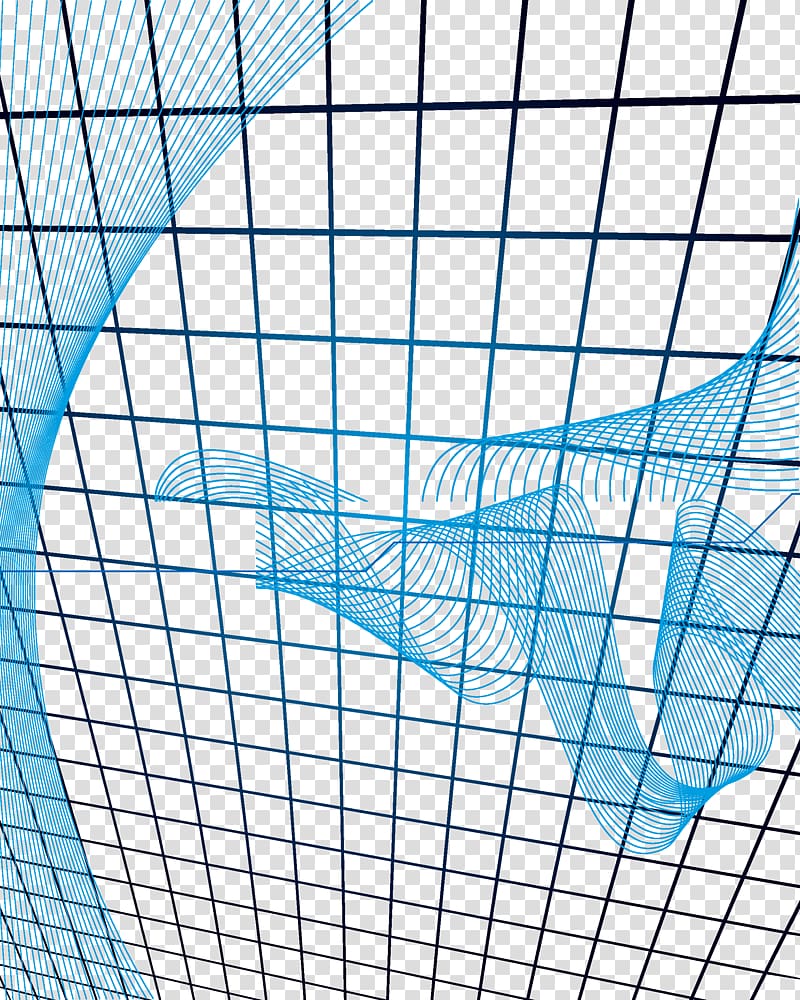 Blue Euclidean , Grid lines transparent background PNG clipart