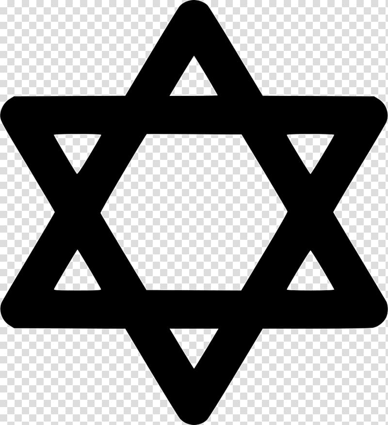 Judaism Star of David Jewish people Jewish symbolism, Judaism transparent background PNG clipart