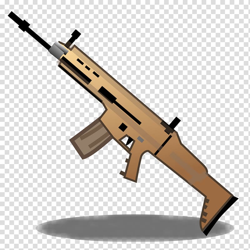 Weapon Firearm Assault rifle Emoji, assault rifle transparent background PNG clipart