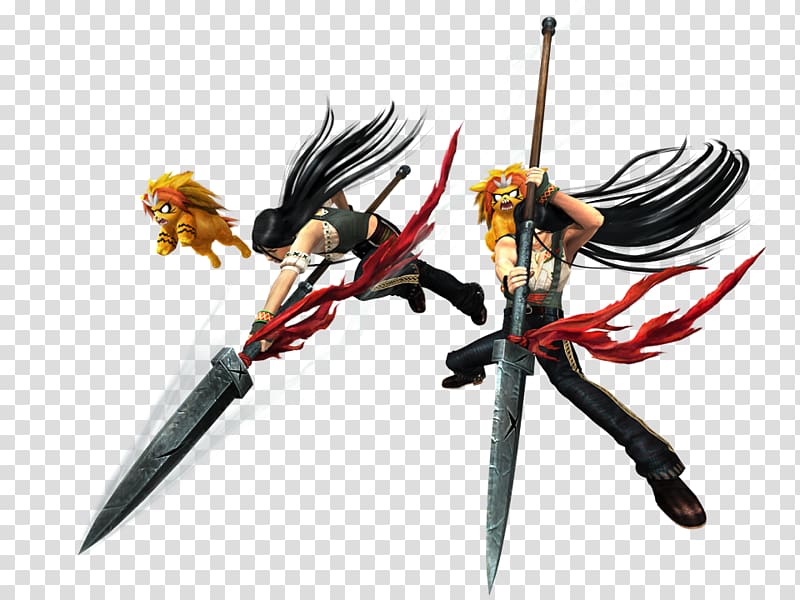 Monster Hunter Generations Ushio and Tora Anime Glaive Spear, Anime transparent background PNG clipart
