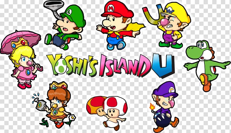 Super Mario World 2: Yoshi\'s Island Yoshi\'s Island DS Princess Daisy Rosalina, crooked transparent background PNG clipart