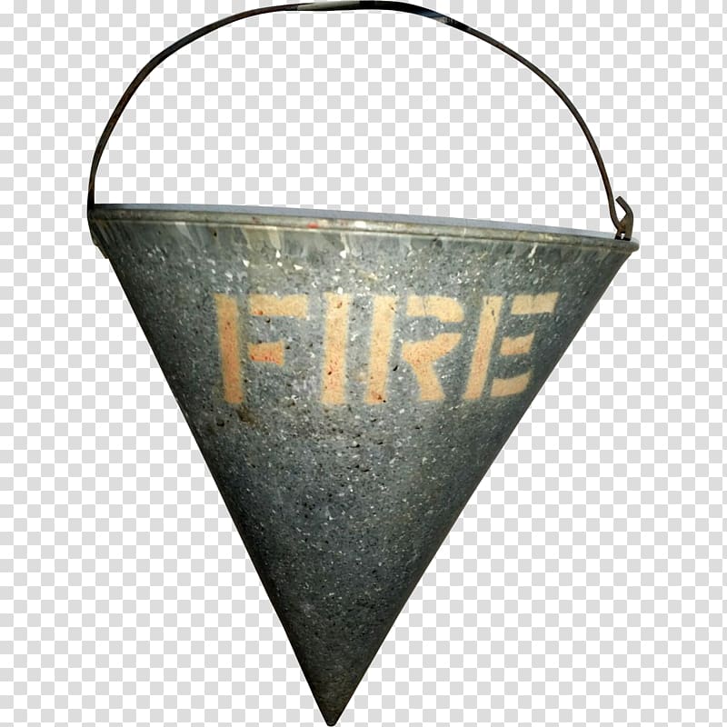 Fire bucket Cone Shape Sand, bucket transparent background PNG clipart