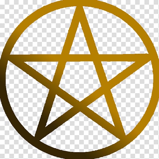 Book of Shadows Pentacle Pentagram Wicca Symbol, symbol transparent background PNG clipart