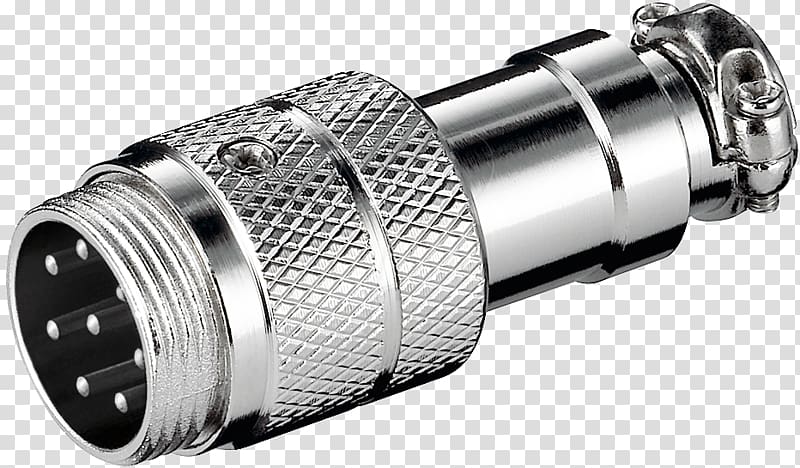 Microphone connector Electrical connector DIN connector XLR connector, Microphone Plug transparent background PNG clipart
