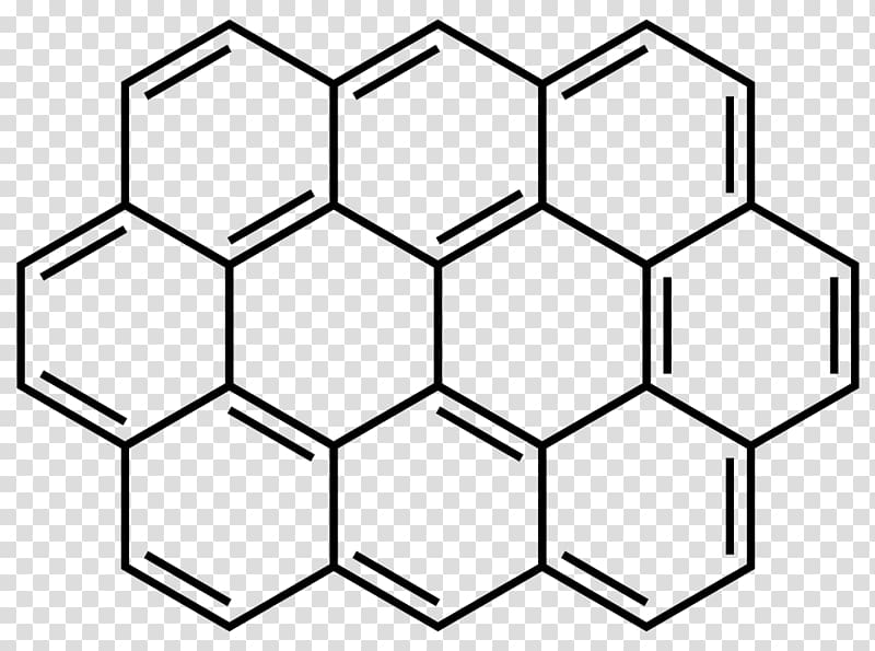 Sodium periodate Molecule Chemistry Benzene Chemical substance, Ovalene transparent background PNG clipart