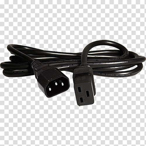 AC adapter IEC 60320 Electrical cable Extension Cords Electrical connector, Jumper Cable transparent background PNG clipart