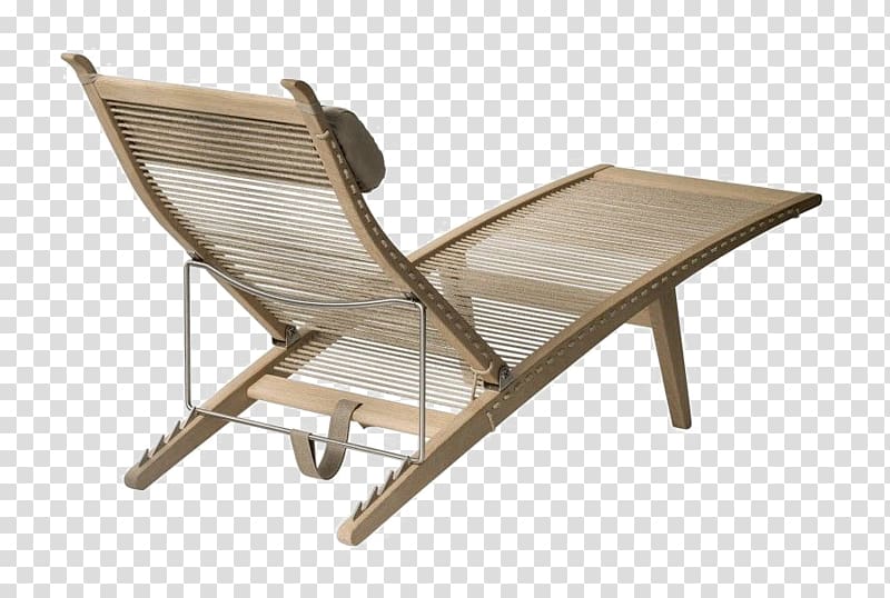 Deckchair Chaise longue Recliner Furniture, chair transparent background PNG clipart