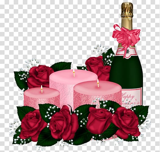 Champagne Garden roses Birthday, champagne transparent background PNG clipart