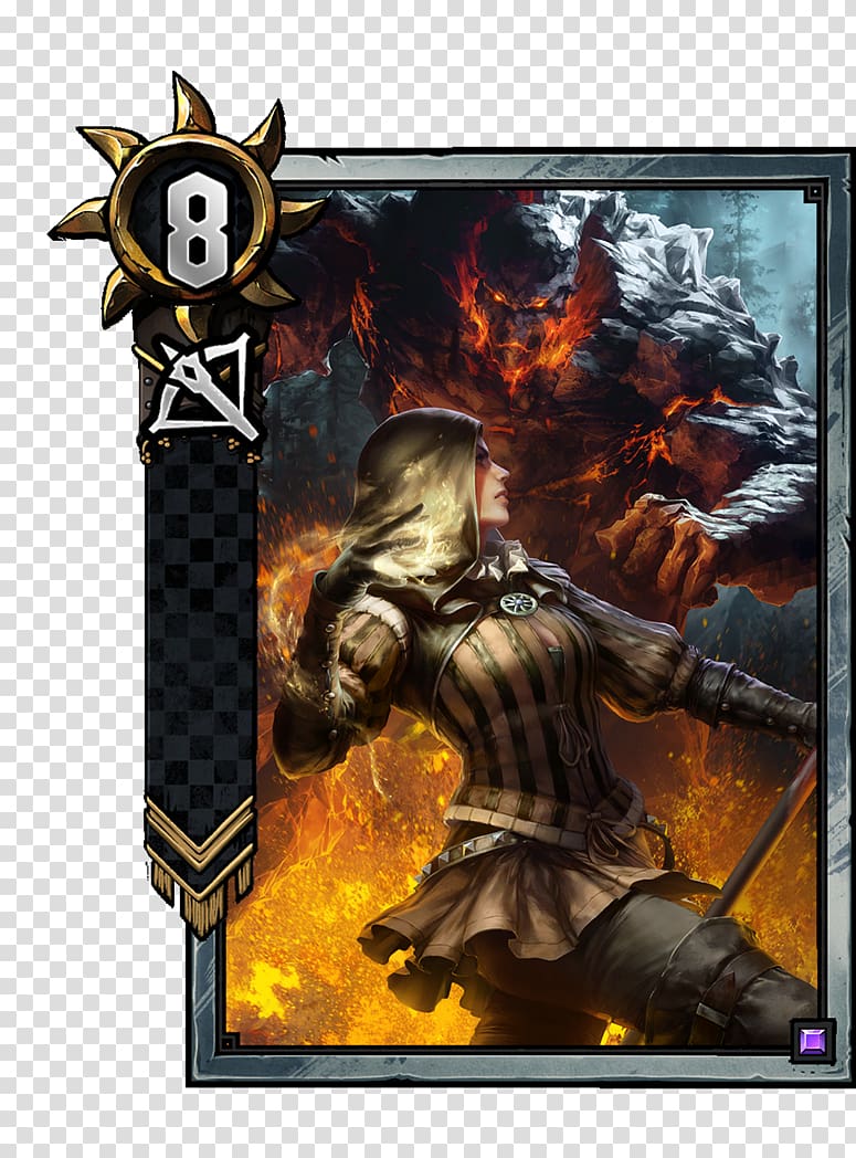 Gwent: The Witcher Card Game Emhyr var Emreis Ciri CD Projekt, card game transparent background PNG clipart