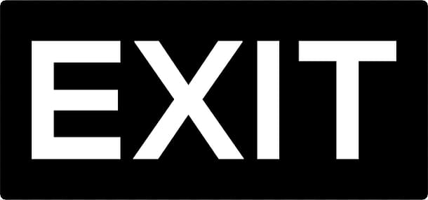 Exit transparent background PNG clipart