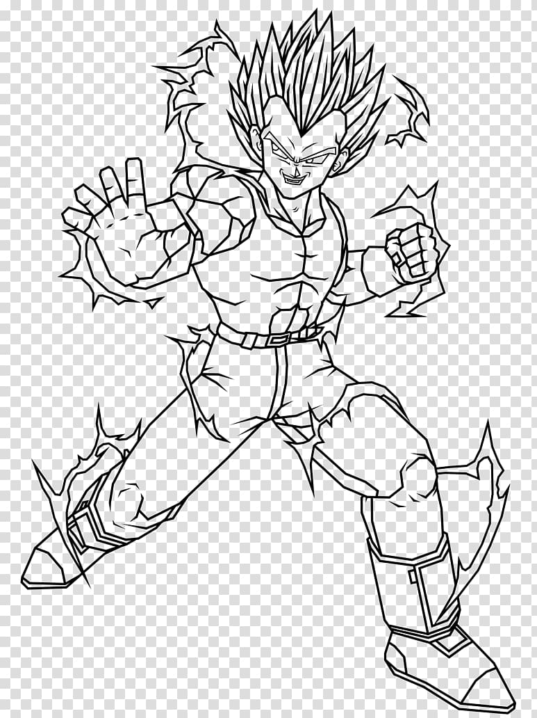 King Vegeta Goku Majin Buu Gogeta, goku transparent background PNG clipart