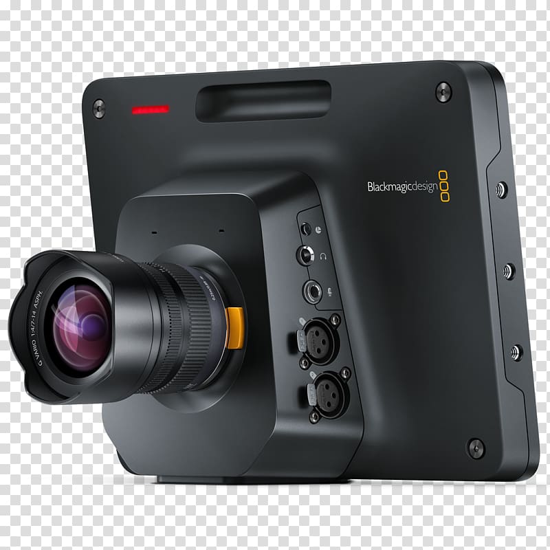Blackmagic URSA Blackmagic Design Blackmagic Studio Camera 4K 4K resolution, Camera transparent background PNG clipart