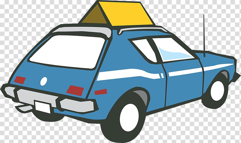Cartoon AMC Gremlin City car , car transparent background PNG clipart