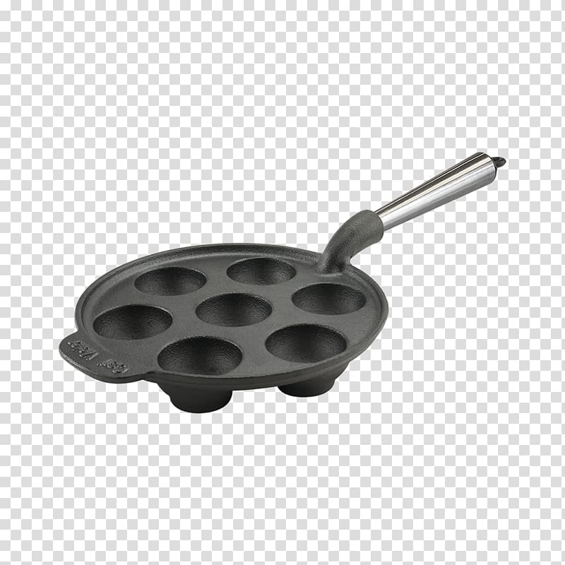 Æbleskiver Frying pan Pancake Cast iron Crêpe, frying pan transparent background PNG clipart