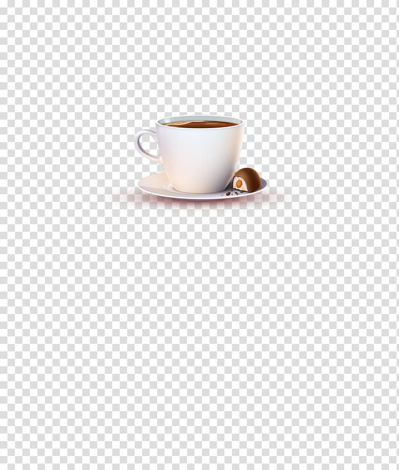 Coffee cup Floor Placemat Porcelain Saucer, White cup transparent background PNG clipart