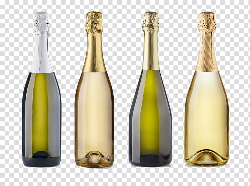 Champagne Sparkling wine Beer Bottle, Champagne wine transparent background PNG clipart