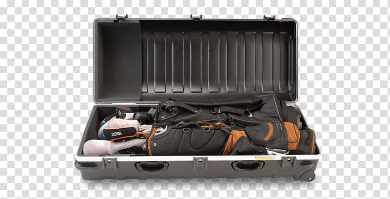 Golf Clubs Suitcase Travel Bag, Fishing Rod transparent background PNG clipart