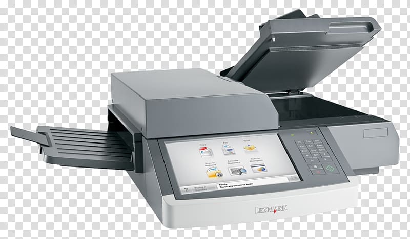 Inkjet printing Laser printing scanner Lexmark Multi-function printer, printer transparent background PNG clipart