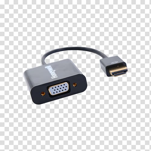 HDMI Adapter VGA connector Electrical connector Electrical cable, fix laptop power cord transparent background PNG clipart