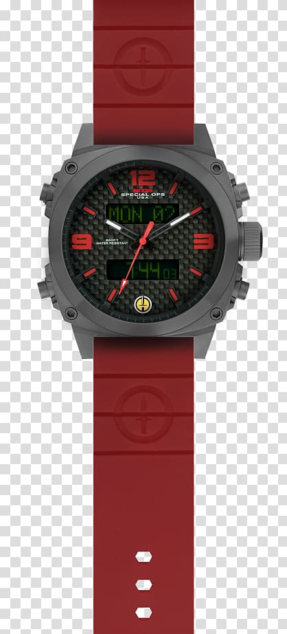 Watch strap MTM Special Ops Cobra Luminox, Digital watch transparent background PNG clipart