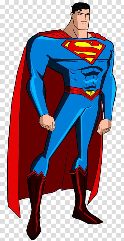 Bruce Timm Superman Batman DC Rebirth Superboy, young justice superman transparent background PNG clipart