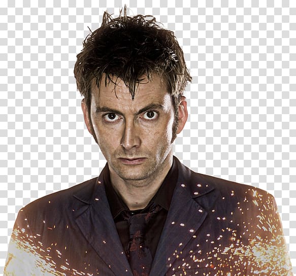 David Tennant Doctor Who Tenth Doctor Donna Noble, Doctor transparent background PNG clipart