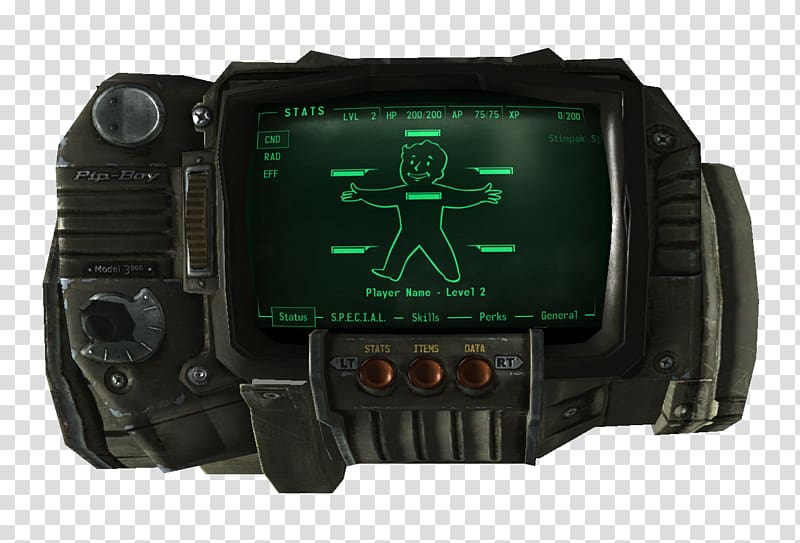 Fallout 3 Fallout Pip-Boy Fallout 4 Fallout: New Vegas Wikia, fallout transparent background PNG clipart