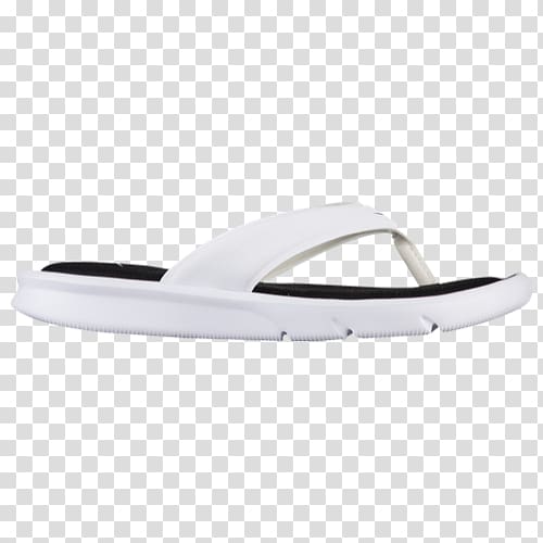 Flip-flops Product design Shoe, Casual Black and White Nike Shoes for Women transparent background PNG clipart