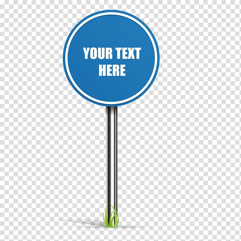 Traffic sign Road transport Road traffic safety, blue road sign transparent background PNG clipart